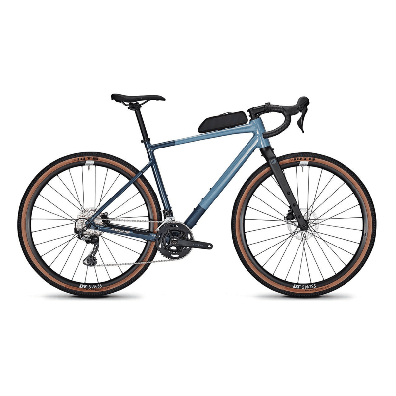 BICICLETTA GRAVEL FOCUS ATLAS 6.8 Heritageblue glossy - Stoneblue glossy 2025